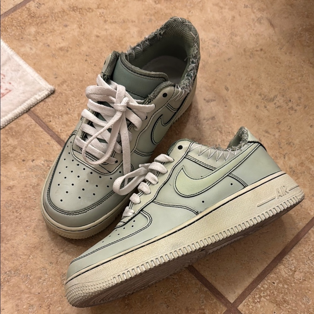 Green Stealboyz custom AF1